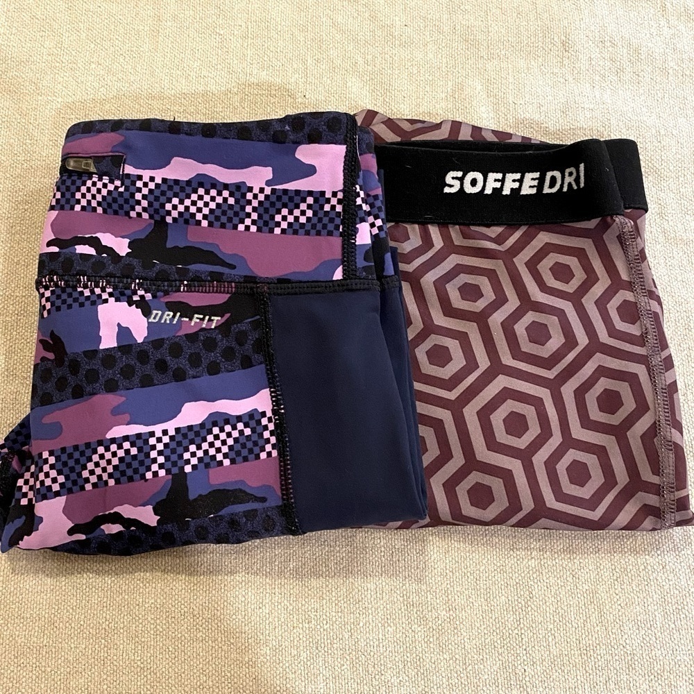 Set of Two Athletic Leggings